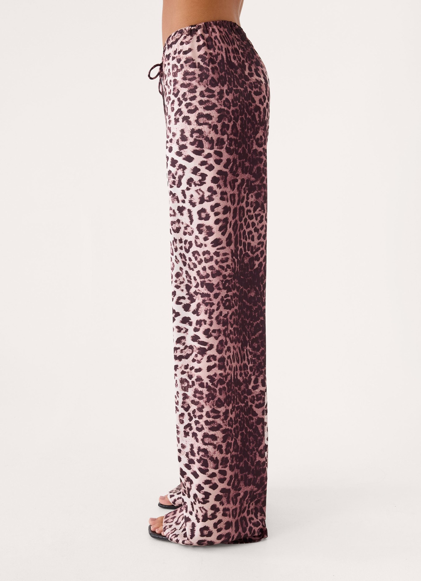 Deacon Low Rise Pants - Leopard view 3