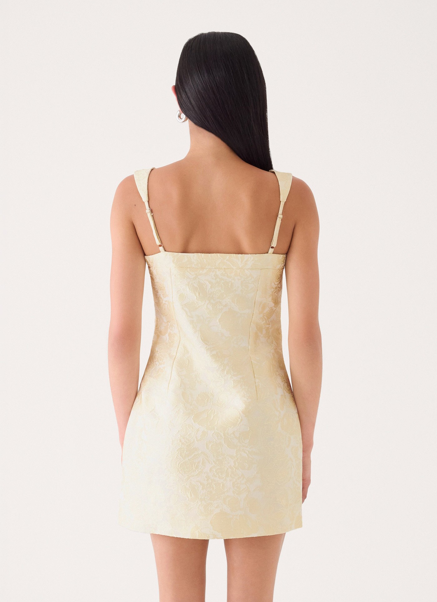 Elouisa Mini Dress - Ivory view 3